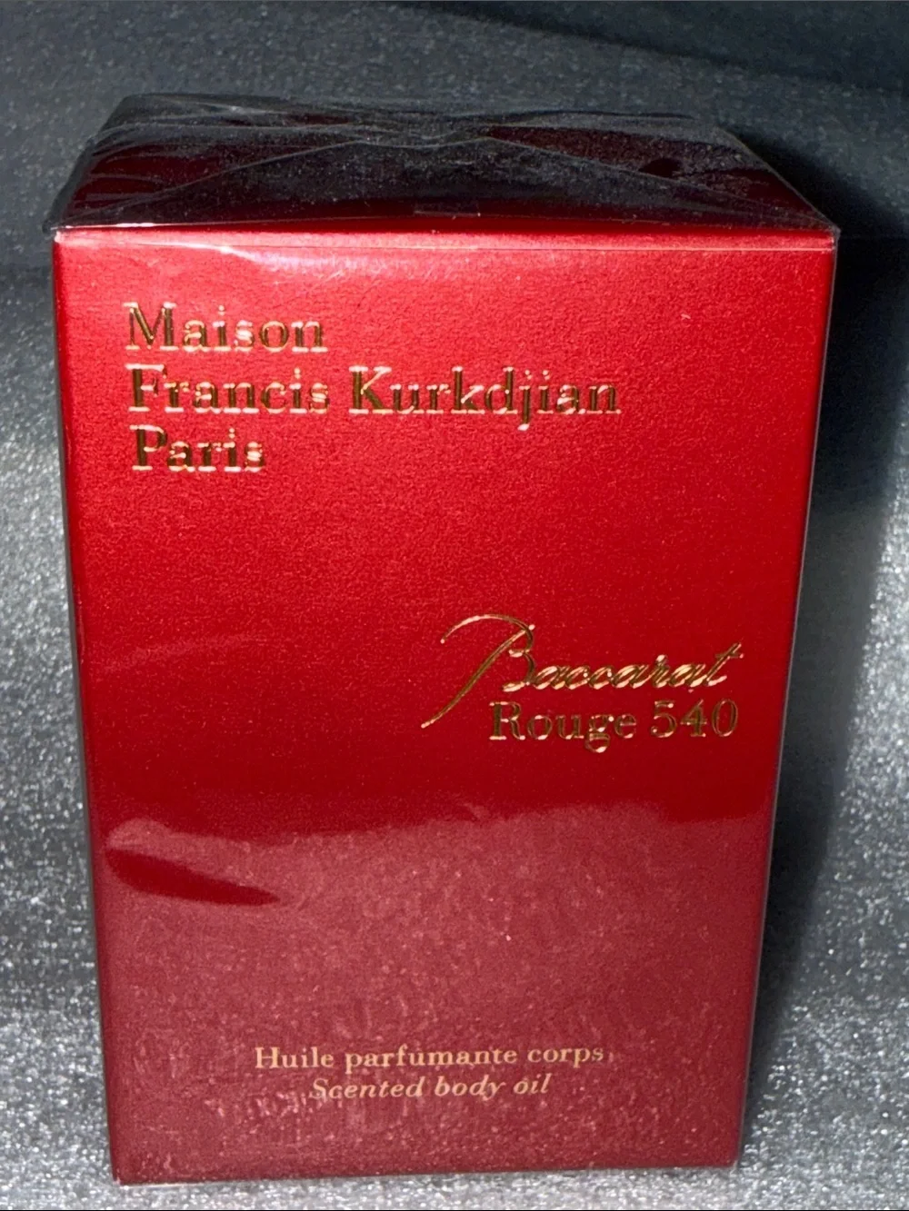 Authentic Maison Francis Kurkdjian NEW Baccarat Rouge 540 Scented Body Oil BNIB